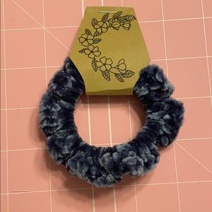 Velvet scrunchie